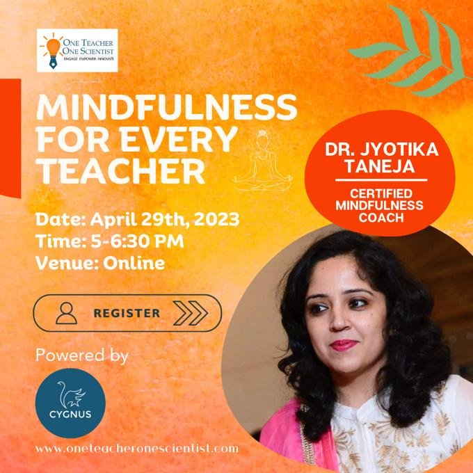 Teacher Training session on Mindfulness for Every Teacher