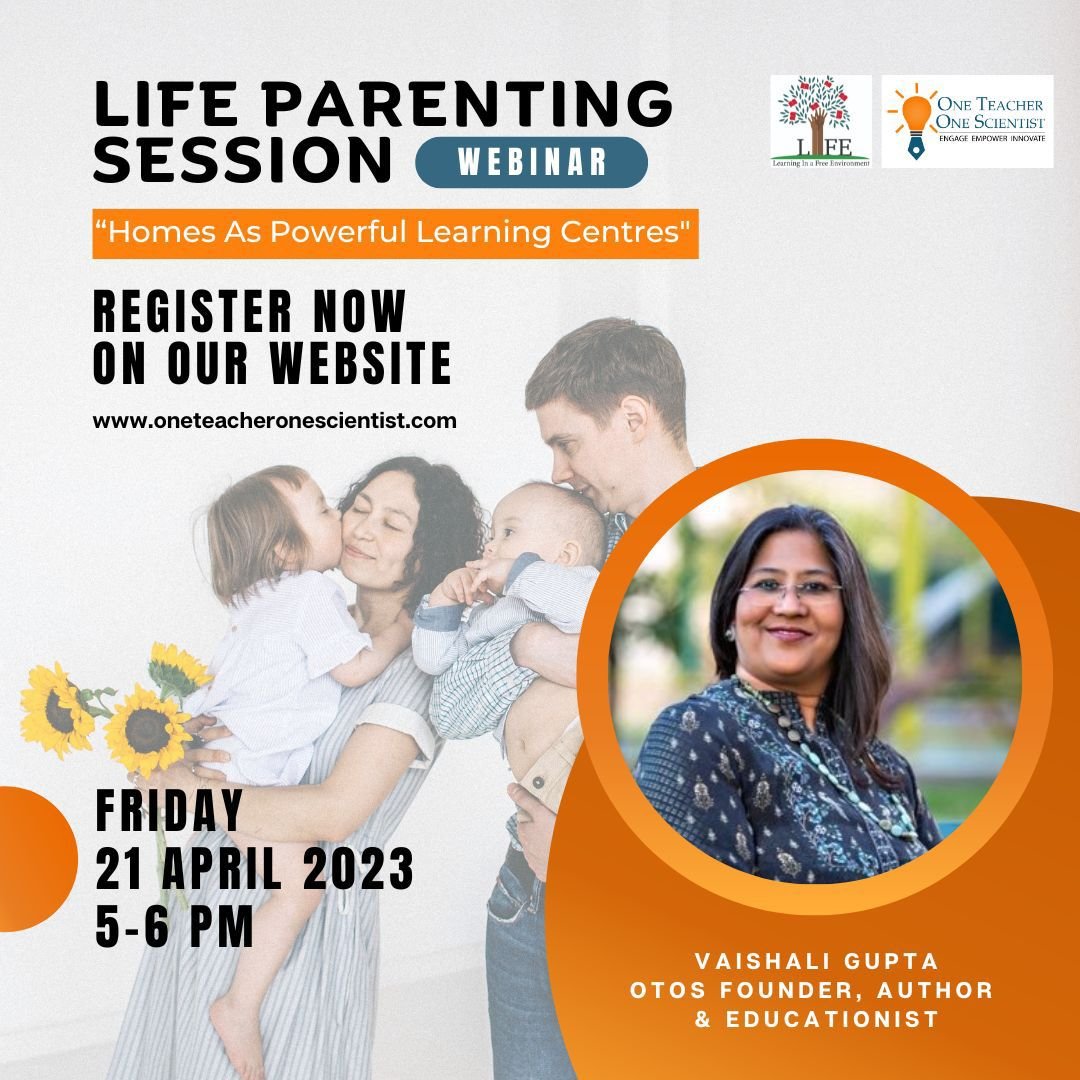 L.I.F.E. Parenting Session: Homes as powerful learning centres