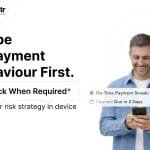 A man with a disciplined repayment behaviour due to reminders by Datacultr